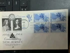 US FDC #1247 Artcraft M-3 1964 NJ New Jersey Tercentenary HC Plate Block PB