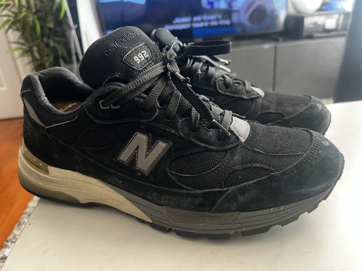 New Balance 992 Made in USA Black Grey | eBay