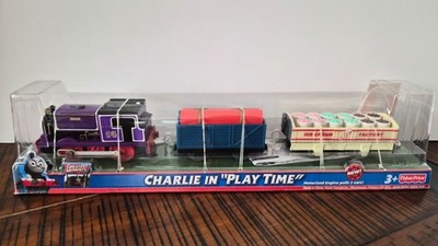 NEW in Box THOMAS TRACKMASTER MOTORIZED CHARLIE IN ''PLAY TIME'' Very Rare HTF