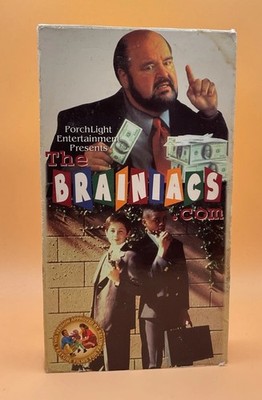 The Brainiacs.com VHS 2000 Dom DeLuise **Buy 2 Get 1 Free**