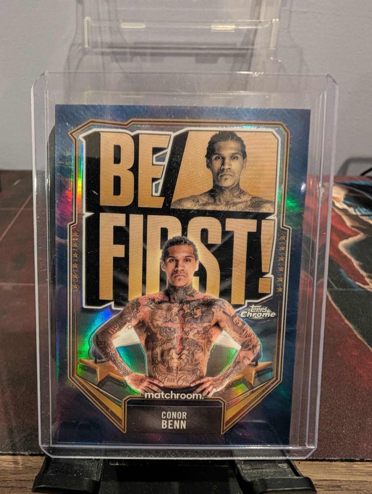 2024 Topps Chrome Boxing BE FIRST Conor Benn SSP case Hit