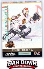 1992-93 Pinnacle #1 Ed Belfour / Mike Richter Team Pinnacle