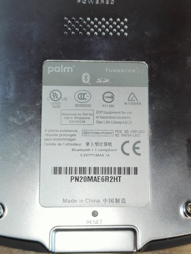 Palm Tungsten E2 Handheld PDA, funktionstüchtig mit Kabel und Ladegerät - Bild 7 von 14