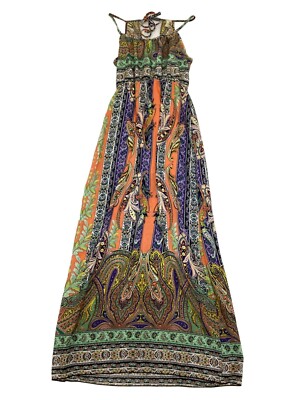 Francesca s Bright colorful Maxi Dress -3295