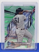2018 Topps High Tek Green Bernie Williams Yankees #HT-BW1 94/99