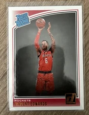 2018 Donruss Rated Rookie RC #165 Vincent Edwards Houston Rockets Basketball