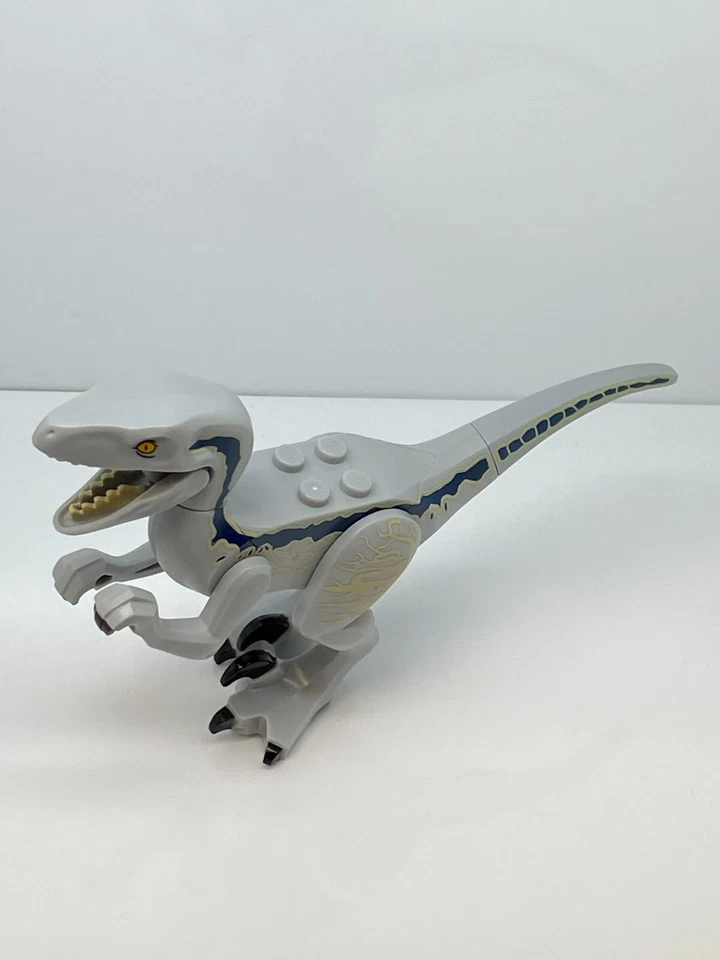 LEGO Dinosaur Raptor / Velociraptor with Dark Blue &Tan Markings Jurassic World - Image 3 of 4