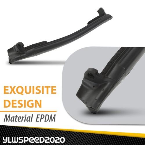 Targa Top Mounted Side Weatherstrip Seal Pair Fit For 1997-2004 Chevy Corvette - Picture 4 of 12