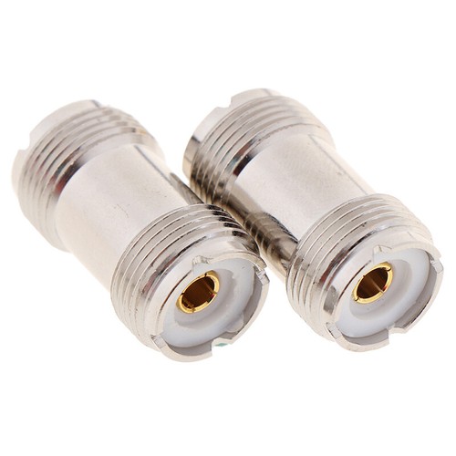 SO-239 UHF Female to Female RF Coax Cable Adapter Connector for PL-2-~- - Zdjęcie 8 z 8