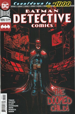 BATMAN DETECTIVE COMICS #999 (2016) TOMASI / MAHNKE ART & COVER ~ UNREAD NM