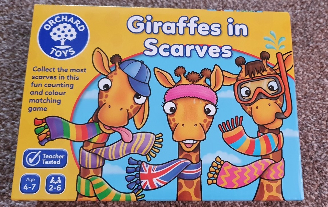 Orchard Toys Giraffes in Scarves Game - Image 2