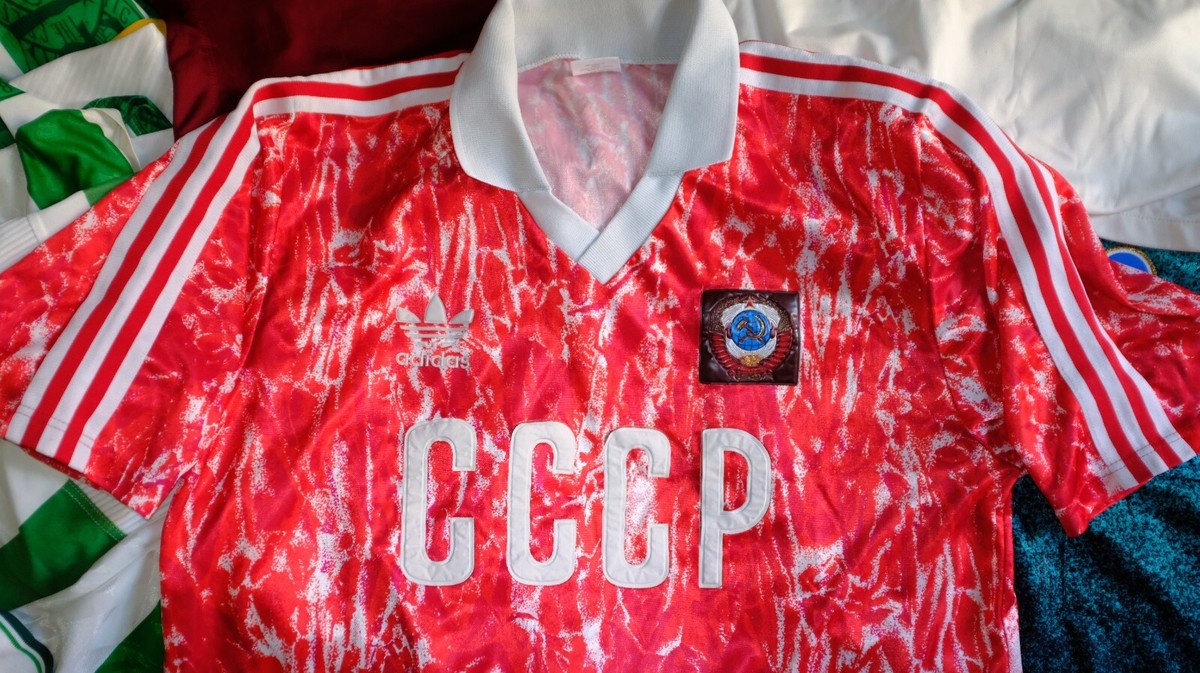Soviet Union CCCP Soccer Jersey 1989-91 XL Russia | eBay