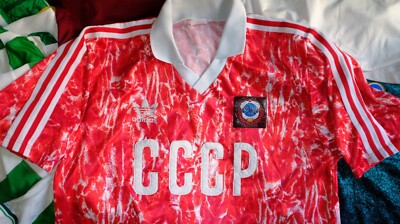 Soviet Union CCCP Soccer Jersey 1989-91 XL Russia | eBay