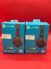 JLab JBuddies Studio On-Ear Folding Kids WIRED Headphones - New (2 Colors)