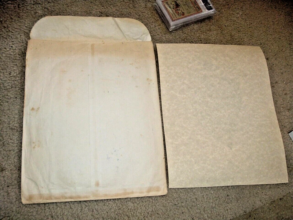 1960's Willie Mays Portrait by Bill Bates + Envelope 11 3/8" by 14 1/2" Baseball - Image 4 of 4