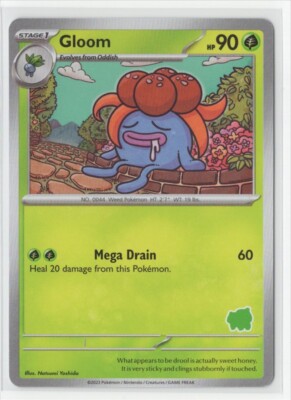 Pokemon - My First Battle - Gloom - Stamped