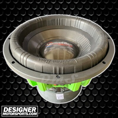 American Bass GODZILLA 15D2 | 15 Inch 12,000W DVC 2 Ohm Car Audio