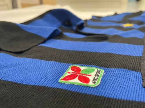 Maglia Inter HANSI MÜLLER N°10 Calcio Vintage Acrilico Lanetta 1983/84 Muller - Foto 5 di 7