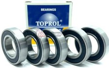 QTY. 5 TOPROL 6902-2RS 6902 2rs seal bearing 6902 ball bearings 6902 RS 61902