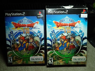 Dragon Quest VIII Journey of the Cursed King (Sony PS2) Complete w/demo disc