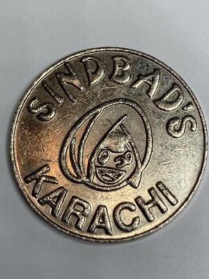 RARE SINBAD'S ARCADE TOKEN KARACHI PAKISTAN DEFUNCT #qz1 | eBay