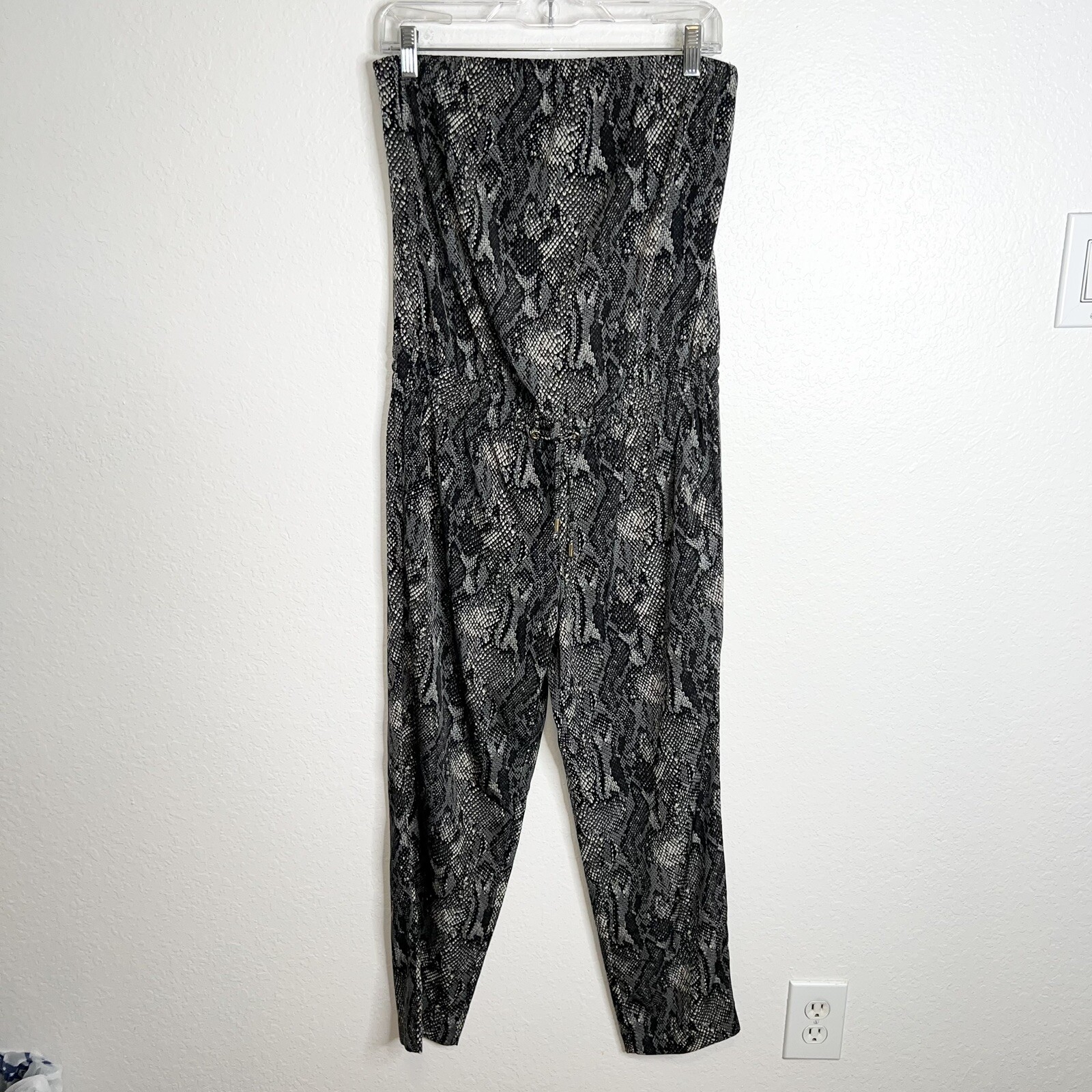 Express Jumpsuit Women Small Python Snake Animal … - image 1