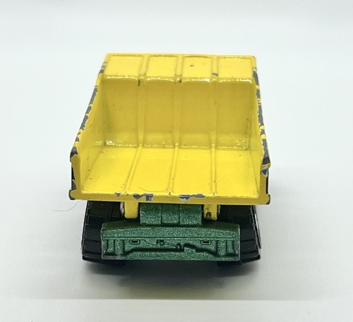 Vintage/Matchbox/1989/Dump Truck/1:140 Scale /Green & Yellow/Mattel/ Die Cast - Picture 7 of 10