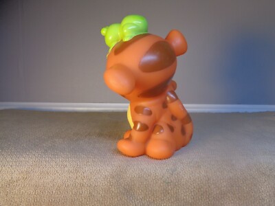 DISNEY WINNIE THE POOH BABY TIGGER W/ FROG ON HEAD 3” FIGURE