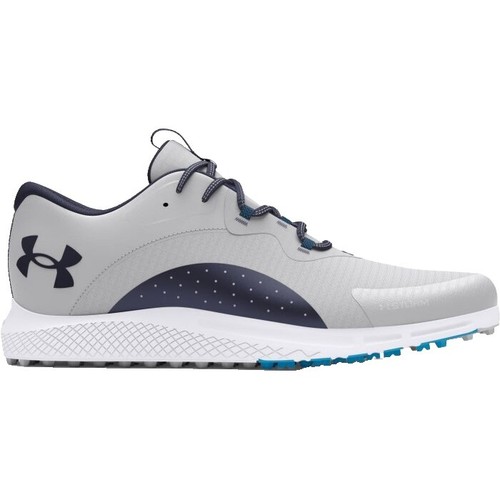 Mens Size 12 Under Armour Golf Shoes UA Drive Glide Spikeless Blue 6006123-100 Under Armour Drive Glide SL 2026 Golf Shoes 6006123 White/Blue main image 4