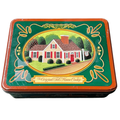 The Original Toll House Cookie Empty Tin Canister Box - Picture 1 of 9