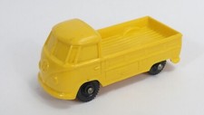 Tomte Laerdal Stavanger Norway Gummiauto Nr. 1 - VW Bus T1 mit Pritsche in gelb