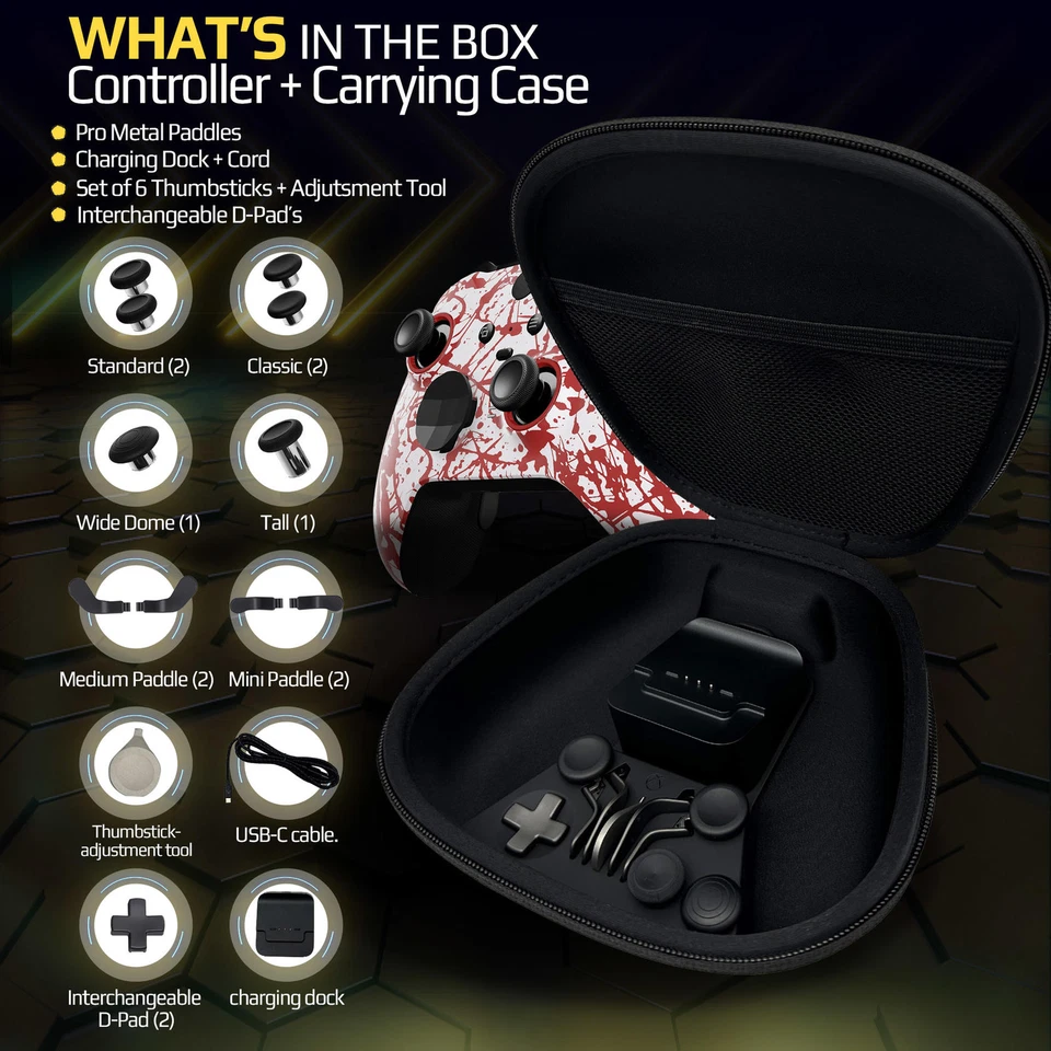 Silent Modz Custom Elite Series 2 Controller Bundle for Xbox Series X/S One PC - Image 3 of 4