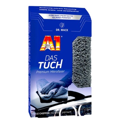 Dr. Wack A1 Das Tuch Premium Mikrofasertuch 40  x 40 cm