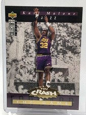 Karl Malone Crash the Game #S5 1994 UD Collectors Choice Utah Jazz HOF