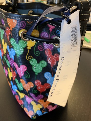 NEW Disney Parks DOONEY & BOURKE Original MM Balloons DRAWSTRING BAG “Rare” - Picture 4 of 10