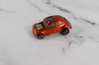 Hot Wheels Redline CUSTOM VOLKSWAGEN VW Orange US White Interior Nice !!