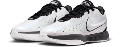 Nike LeBron 21 Basketball Shoes White/Black Conchiolin Pearl