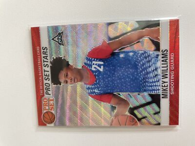 2021 Pro Set Stars Mikey Williams ARC Red Wave