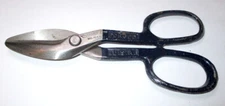 Vintage 7 inch Tin Snips, Stanley No. 1548, Made in USA, Unused