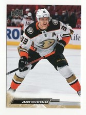 Jakob Silfverberg 5 2022-23 Upper Deck Anaheim Ducks Card