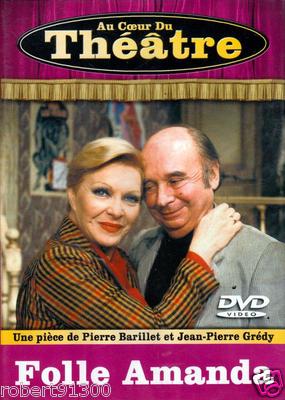 D.V.D../..THEATER../..FOLLE AMANDA../..LINE RENAUD......PIERRE HATET....