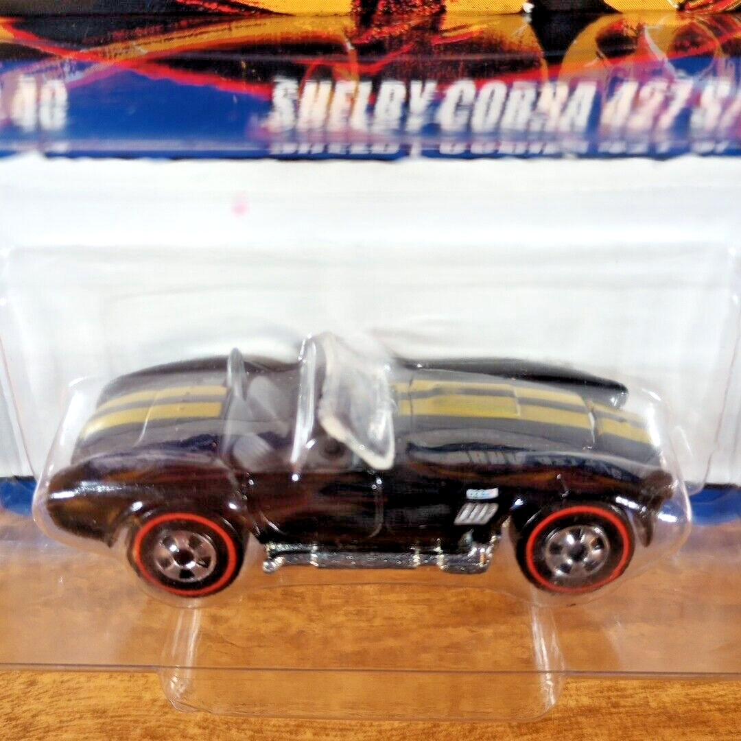 〈Hot Wheels〉SHELBY COBRA 【未使用品】 VINTAGE 1982 Hot Wheels Maroon Shelby Cobra 427 Hood Opens 1