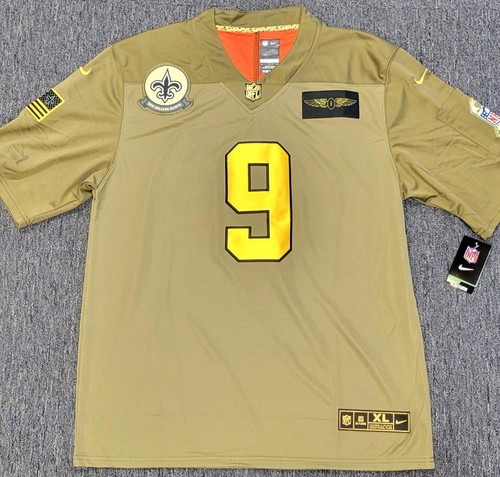 Drew Brees signed New Orleans Saints Salute Service Forces Jersey autograph PSA - 第 6/10 張圖片