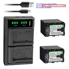 Kastar Battery LTD2 Charger for JVC BN-VG138 & JVC Everio GZ-HM35 Everio GZ-HM40
