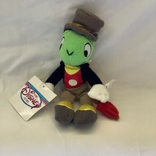 Disney Store Jiminy Cricket Bean Bag Plush 8