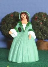 TOY SOLDIERS TIN AMERICAN BEAUTIFUL REVOLUTION COLONIAL FEMALE PATRIOT 54M