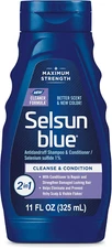 Selsun Blue 2-in-1 Antidandruff Shampoo & Conditioner, Maximum Strength 2-in-1 T