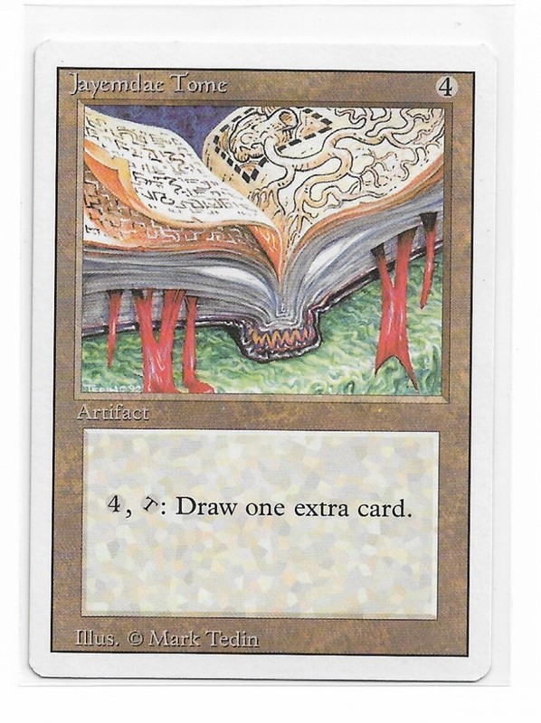 Magic the Gathering ~ MTG ~ 1x Jayemdae Tome ~ 3rd Edition ~  MP ~ REVISED