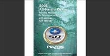 2005 Polaris ATP 330 4x4 and ATP 500 4x4 ATV Maintenance Owner's manual Reprint