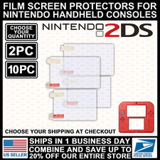 Film Plastic Screen Protector For Nintendo 2DS - Original 2DS Model Console